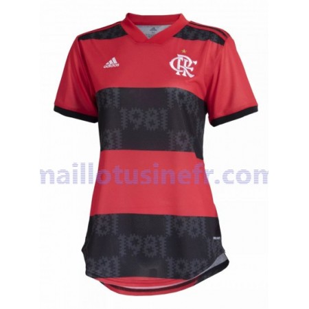 Maillot de Foot CR Flamengo Domicile 2021-22 - Femme